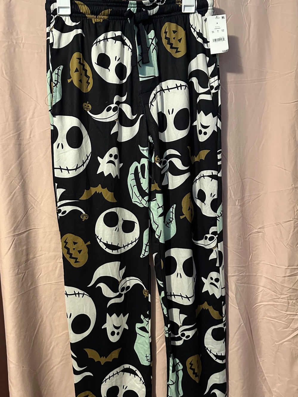 Disney The Nightmare Before Christmas Lounge Pants - Black, White